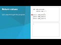 Python- Functions and Return Values