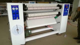 1300mm BOPP tpae \u0026 Masking tape jumbo rolls slitting rewinding cutting slitter rewinder machine