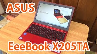 【レビュー】ASUS EeeBook X205TA