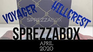 What’s in a SprezzaBox? | The Hillcrest or Voyager | April 2020|  Subscription