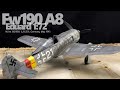 Fw190 A8, Eduard 1:72, scale model