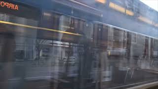 Trimet MAX Full Red Line Ride (Beaverton TC-Airport) With Crazy Guy (of course)