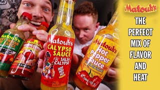 Trying All of Matouk's Hot Sauce!