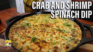 Crab and Shrimp Spinach Dip w/ @Mr. Make It Happen