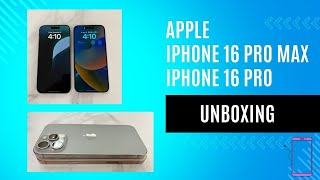 Apple iPhone16 Pro Max unboxing