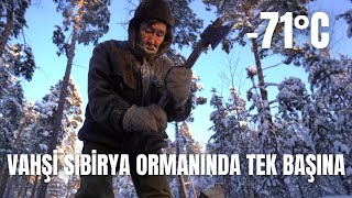 SİBİRYA'DA -70 C° YAŞAYAN TEK BAŞINA BİR ADAM - YAKUTIA