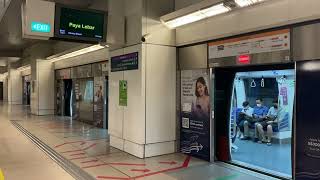 [Train ends at (CC9) Paya Lebar?!] SMRT Alstom Metropolis C830 Doors closing.