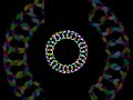 leaf pattern 2.0 #creative coding #p5js #generative art #javascript tutorial