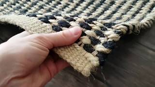 Dotts Rugs Woven Jute Rug \