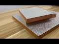 Hongte HVAC Duct Board Suppliers Alu Foil Phenolic Foam Board