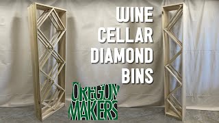 Wine Cellar Diamond Bins