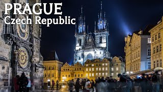 🇨🇿 Prague Walking Tour | Evening Tour | Czech Republic | 4K HDR video