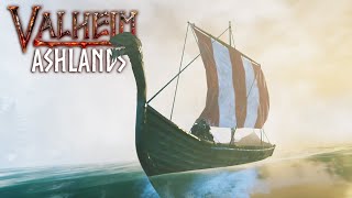 Sailing to Find the Mistlands Boss!  - Valheim Ashlands