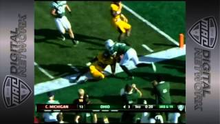 10/12/2013 Central Michigan vs Ohio Football Highlights