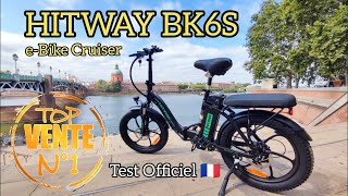 Test Officiel : Vélo Electrique HITWAY BK6S Biplace e-Bike