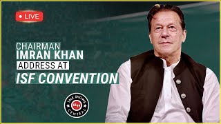LIVE | Chairman PTI Imran Khan's Address at ISF Convention in Lahore | Talk Shows Central