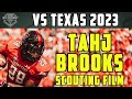 Tahj Brooks Highlights vs Texas | 2024 NFL Draft Prospect