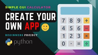 🔥🔥Calculator with GUI using python Tkinter (simple python project) | selfacade | with source code