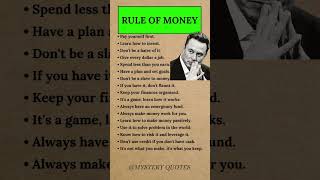 16 Money Rules Billionaires Follow – Master Your Finances! #entrepreneur #quotes #elonmusk