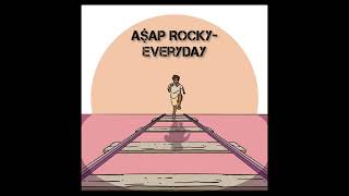 A$AP Rocky - Everyday  ft. Rod Stewart, Miguel, Mark (gifs)