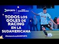 ¡La LLEGADA de LA ACADEMIA a la GRAN FINA! TODOS los GOLES de #RACING en la #SudamericanaEnDSPORTS