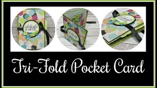 Tri-Fold Pocket Card