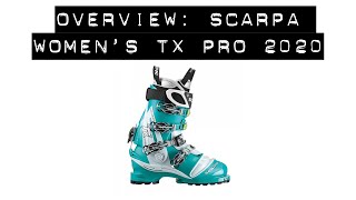 Scarpa Women's TX Pro NTN Telemark Boot 2020 — Product Overview