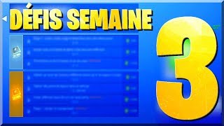 Defis Semaines 3 Fortnite Videos 9tube Tv - liste des defis semaine 3 saison 8 sur fortnite battle royale