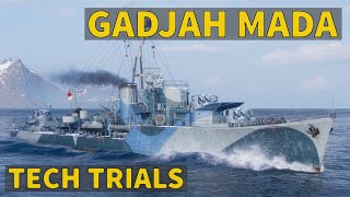 Gadjah Mada - Indonesian Destroyer | World of Warships