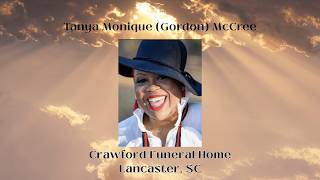 Funeral Service for Tanya Monique (Gordon) McCree.