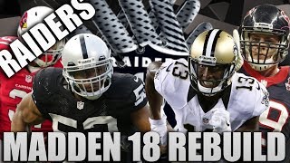 Rebuilding the Oakland Raiders!| Madden 18 Franchise! Greatest Super Bowl Ever Played!