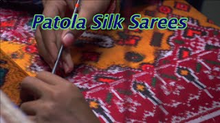 Making of a Patola Silk Saree in Gujarat: see the hard work involved!