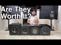 Cheap vs. Expensive Subwoofers Review (Emotiva SE12, Rythmik L12, REL HT1205, SVS SB3000)