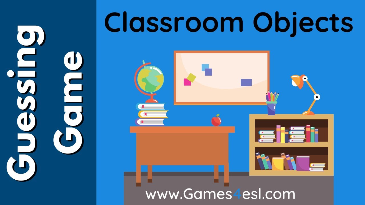 Classroom Objects Game English Vocabulary Games Go It