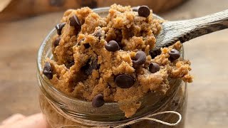 Fluffy edible cookie dough | NO EGG