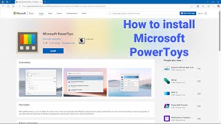 How to Install Windows PowerToys