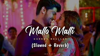 Mallo Malli (Slowed + Reverb) Gurnam Bhullar | Sargun Mehta | New Punjabi Song 2023 | Jot Music