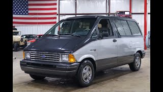 1986 Ford Aerostar XLT - Overview