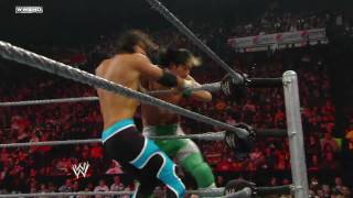 ECW: Yoshi Tatsu, Goldust, & The Hurricane vs. Zack Ryder,