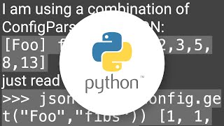 Lists in ConfigParser