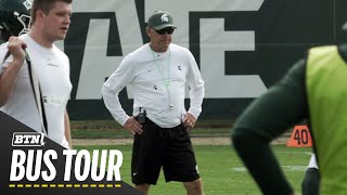 Mic'd Up with Mark Dantonio | 2019 BTN Bus Tour | B1G Football