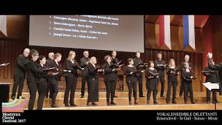 MCF2017 April 22 Concours National Vokalensemble Dilettanti Mixed choir Ernetschwil SG