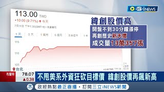 離開蘋果後反而更好了!? 緯創棄蘋果後路更廣 轉向AI發展 力拚殺出重圍 股價短期翻倍漲超車鴻海│記者 易俐廷 楊超丞│【台灣要聞】20230711｜三立iNEWS