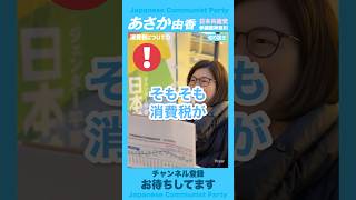 【切り抜き①】消費税が社会保障のためじゃなかった件 #あさか由香 #shorts