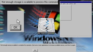 Corrupting the Installation of Windows while it's running
