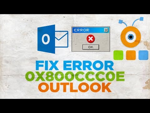 How to Fix Outlook Error 0x800ccc0e