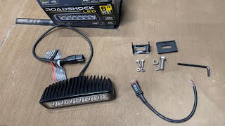 How to mount a LED light bar on dirtbike without a battery