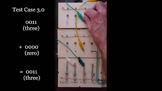 2 Bit Adder Using 5 Volt Relays, Switches, and Bulbs
