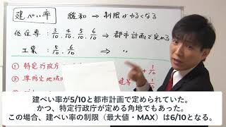 【宅建：建築基準法】建ぺい率の制限の緩和【宅建通信レトス】