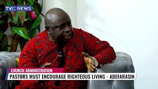 (WATCH) Pastor Adefarasin Speaks With JH On Sundry National Issues